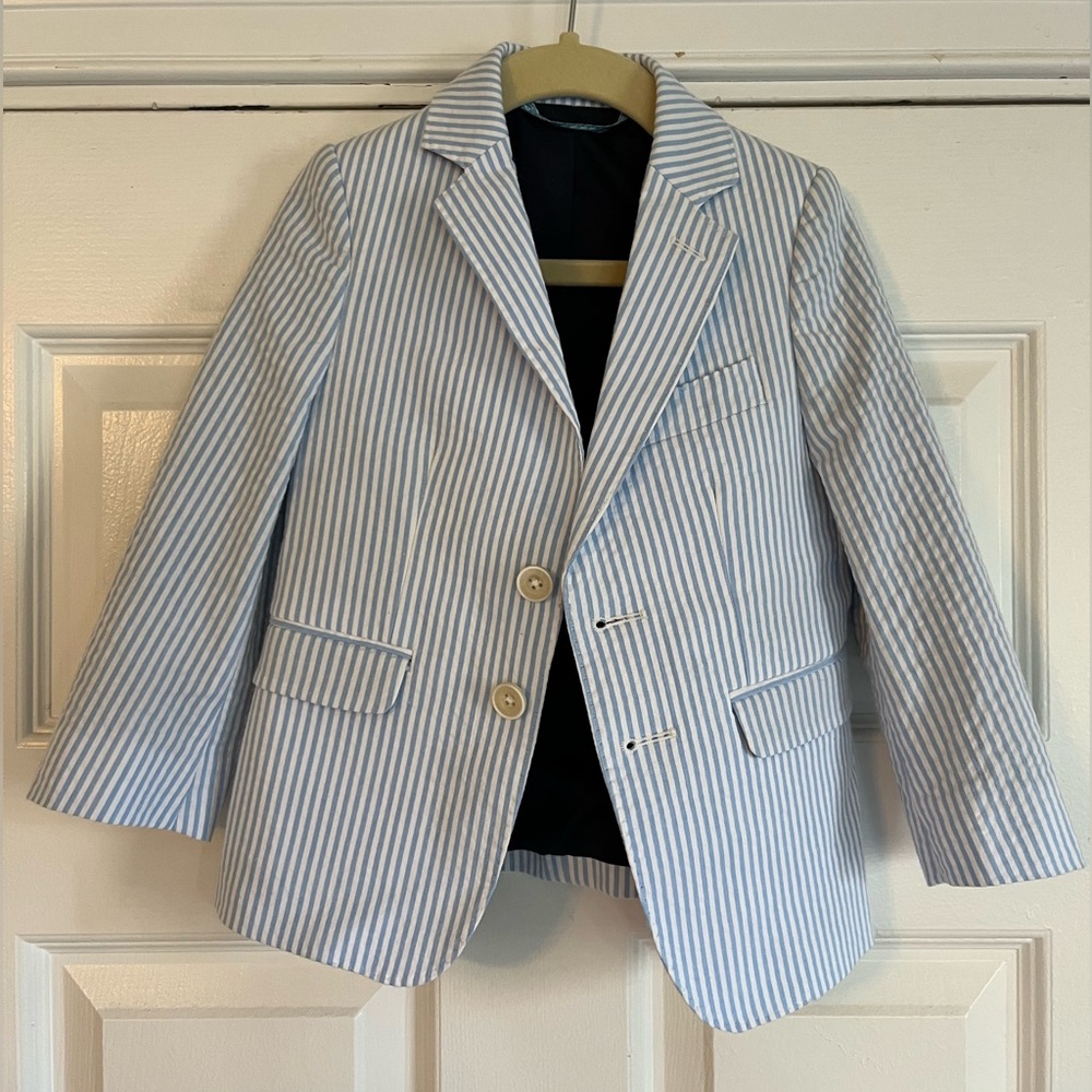 Vineyard Vines Boys 3T seersucker suit